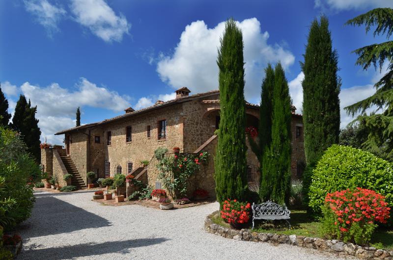 Vila Agriturismo La Casa Nuova Castelmuzio Exteriér fotografie